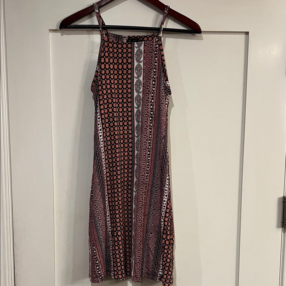 Rachel Zoe Black and Pink Mini Dress